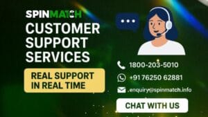 Spinmatch customer services